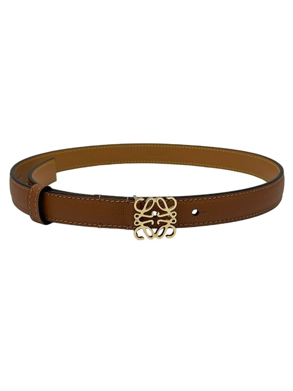 Loewe Belt 65/26 Anagram Brown